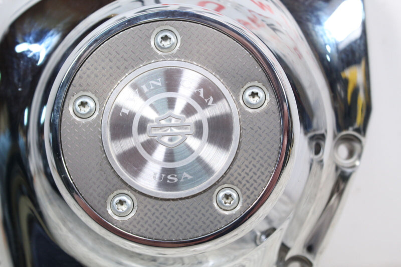 2009 HARLEY-DAVIDSON DYNA SUPER GLIDE CUSTOM FXDC Cam Camshaft Cover 25369-01B - Motorcycle