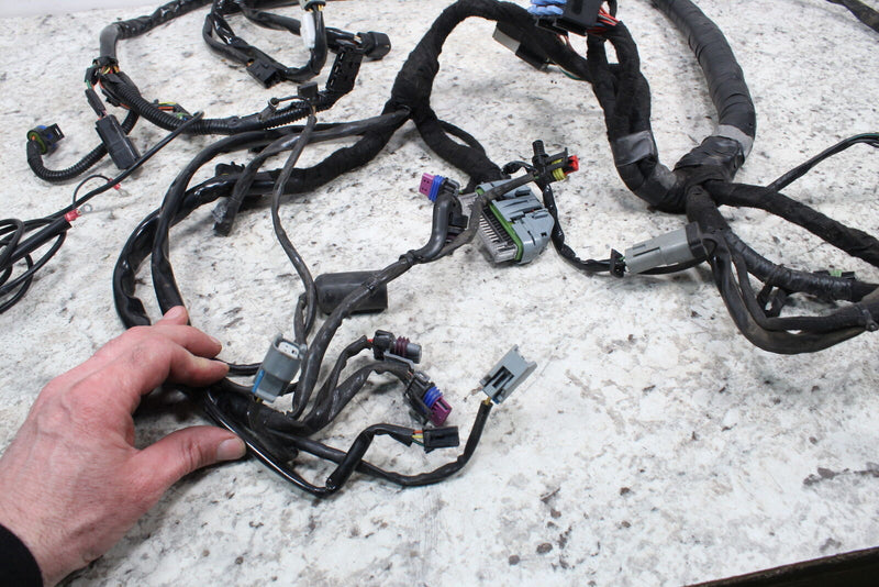 2009 HARLEY-DAVIDSON DYNA SUPER GLIDE CUSTOM FXDC Wire Harness 69603-08A - Motorcycle