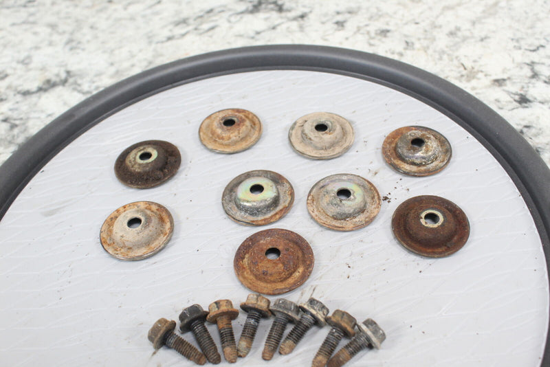 2013 POLARIS RANGER XP 900 Skid Plate Mounting Bolts and Washers 7556065 7518529 - ATV