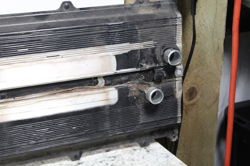 2014 SKI-DOO SUMMIT X 800R 800 163 Rear Heat Exchanger Radiator Cooler 518326735 - Snowmobile