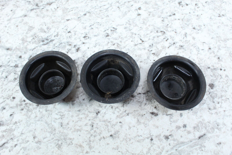 2014 YAMAHA GRIZZLY 550 4X4 EPS Wheel Cap Dust Cover Set of 3 1HP-F512A-00-00 - ATV