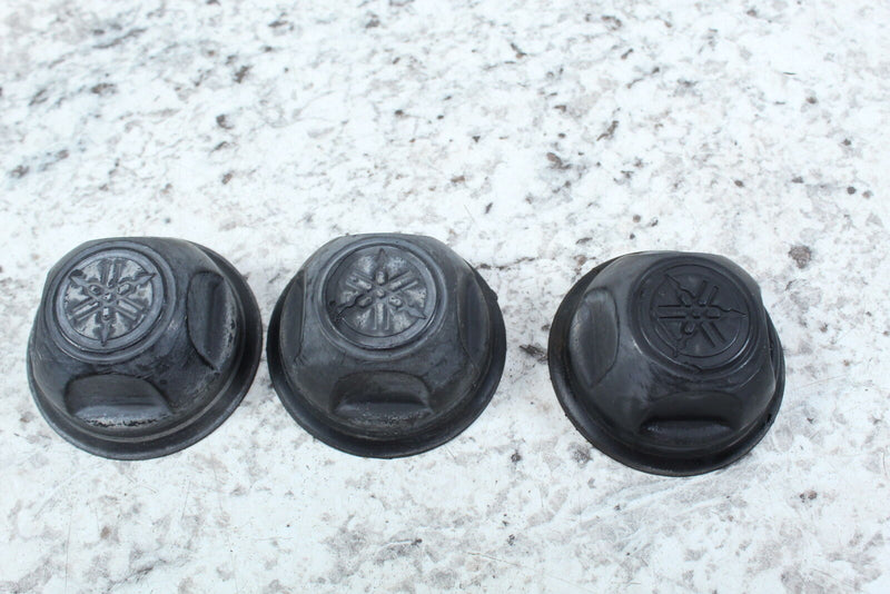 2014 YAMAHA GRIZZLY 550 4X4 EPS Wheel Cap Dust Cover Set of 3 1HP-F512A-00-00 - ATV