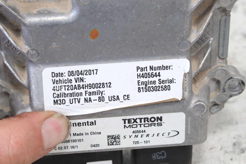 2017 TEXTRON ARCTIC CAT STAMPEDE 900 EPS CDI ECU ECM Box Module Igniter 405644 - ATV