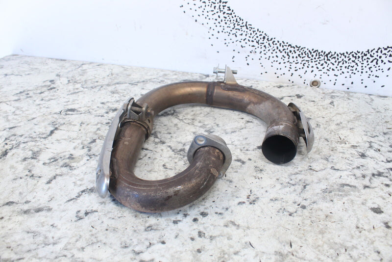 2019 YAMAHA YZ250FX Exhaust Header Head Pipe 1SM-14611-00-00 1SM-14621-E0-00 - Motorcycle