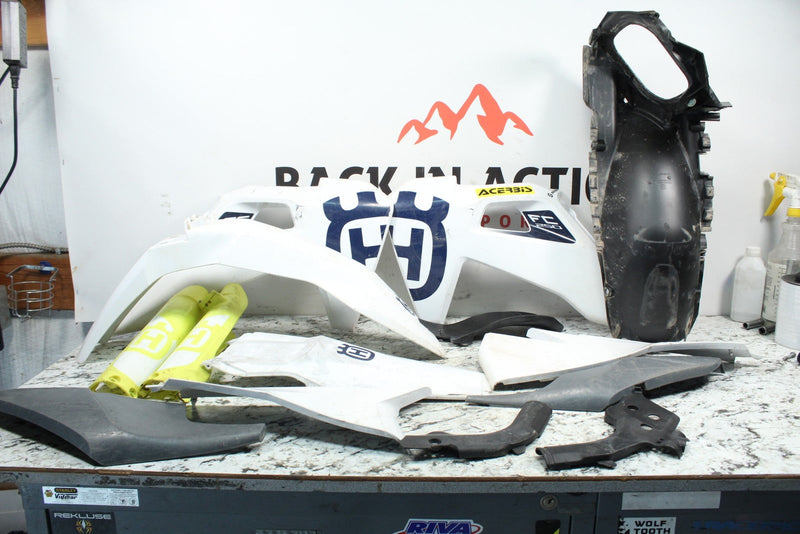 2020 HUSQVARNA FC250 FC 250 Plastic Kit Fenders Side Panels - Motorcycle