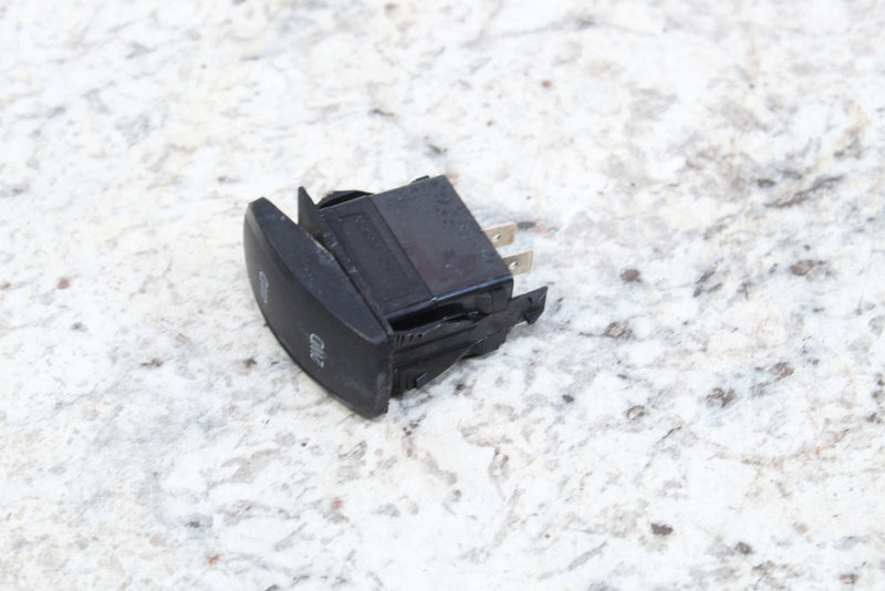 Black electrical switch.