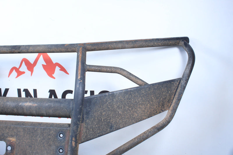 Metal off-road bumper.