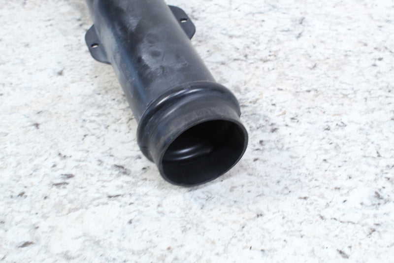 Black cylindrical pipe.