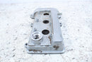Silver engine valve cover.