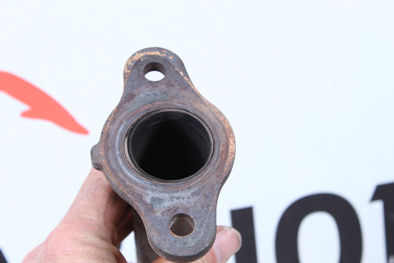 Metal exhaust flange.