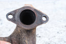 Rusty exhaust manifold flange.