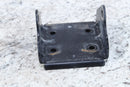 Black metal bracket with mounting holes.