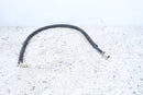 Black fuel line with connectors.