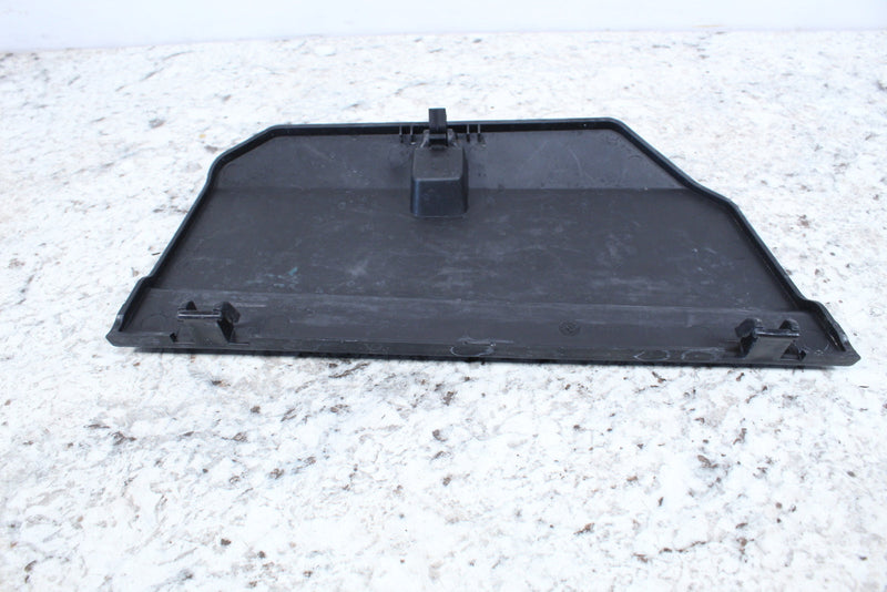 Black plastic tray.