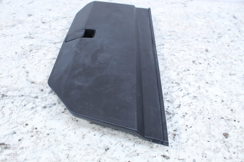 Black plastic access panel.