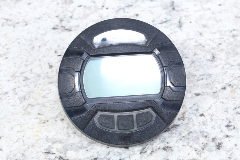 Black digital display module.