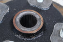 Rusty splined hub.