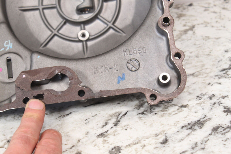 2023 KAWASAKI KLR650 S KLR 650 Clutch Crankcase Cover 14032-0674 - Motorcycle