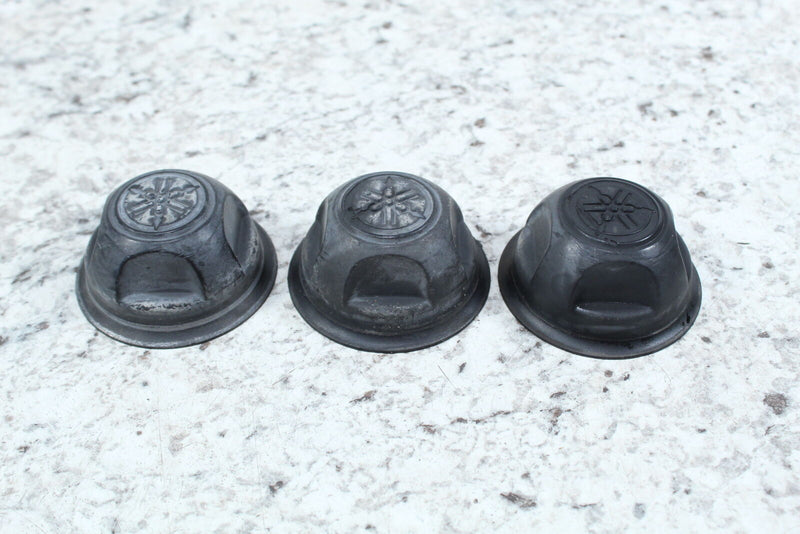 2014 YAMAHA GRIZZLY 550 4X4 EPS Wheel Cap Dust Cover Set of 3  1HP-F512A-00-00